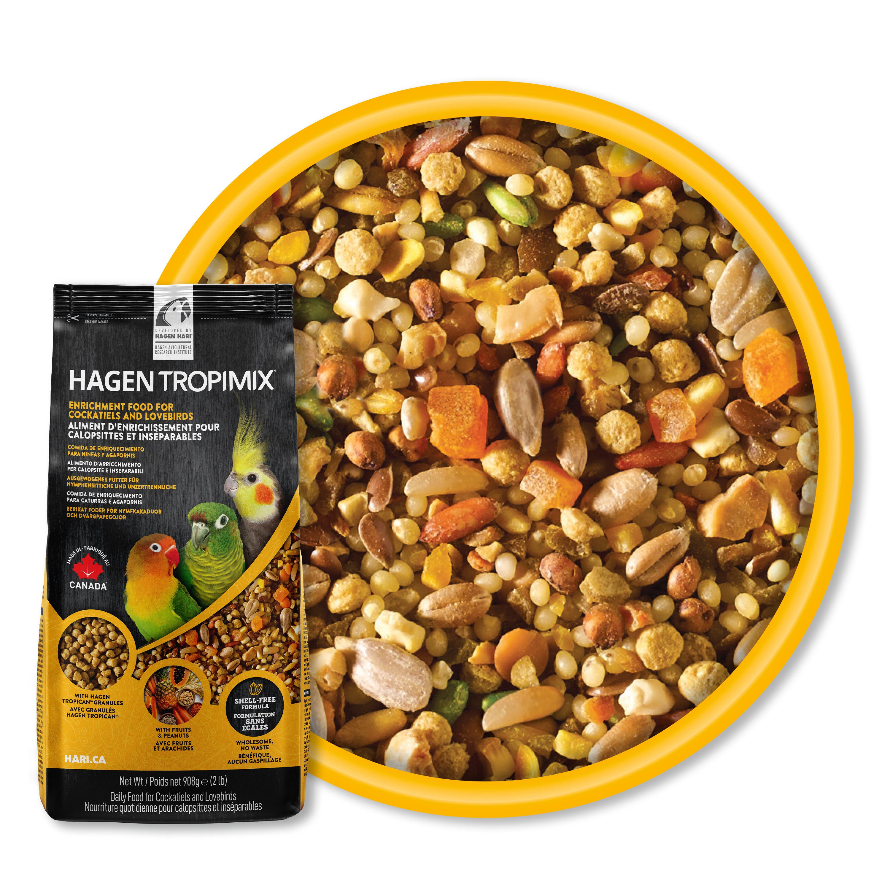Tropimix Food for Cockatiels & Lovebirds 3.63kg