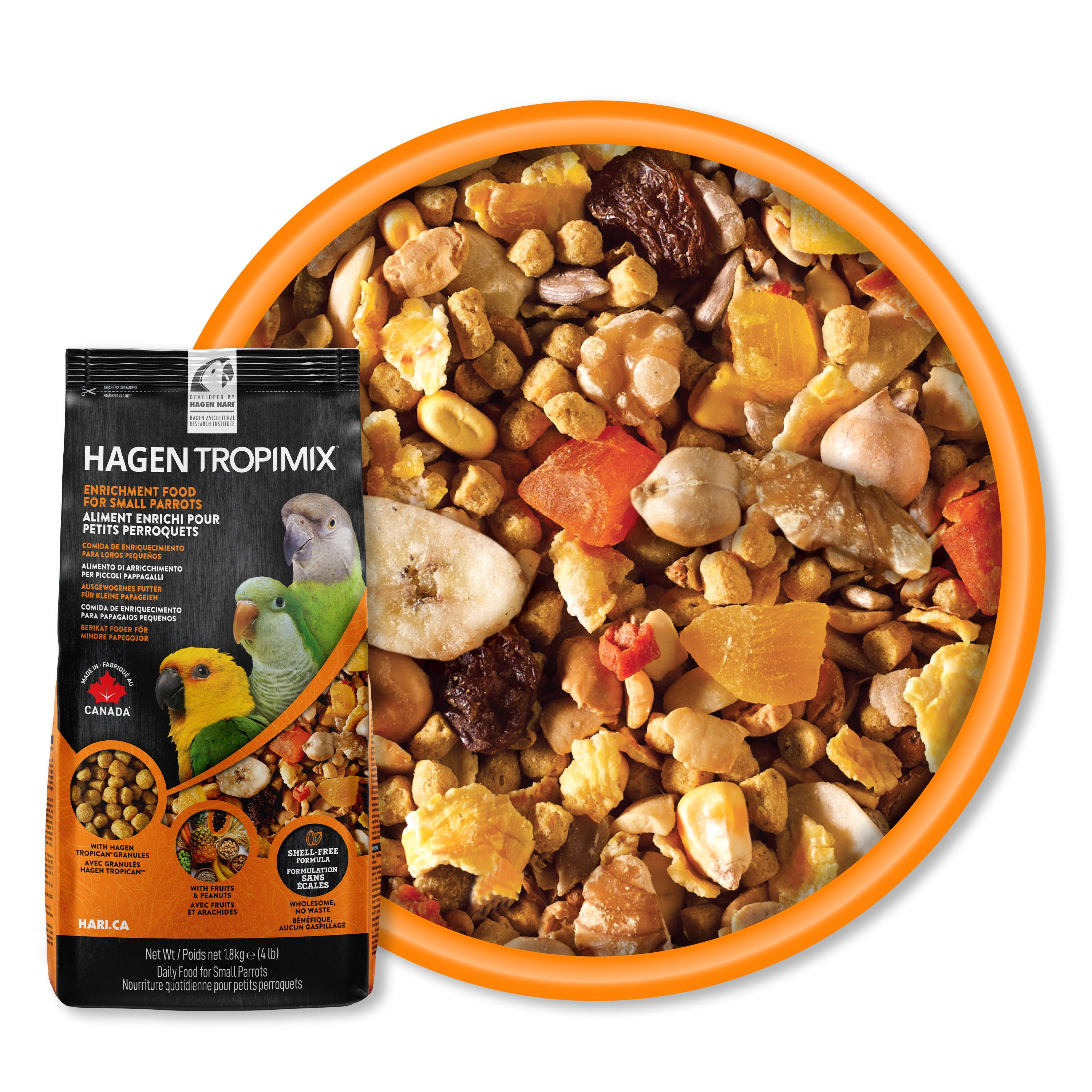 Tropimix Food for Small Parrots 9.07kg