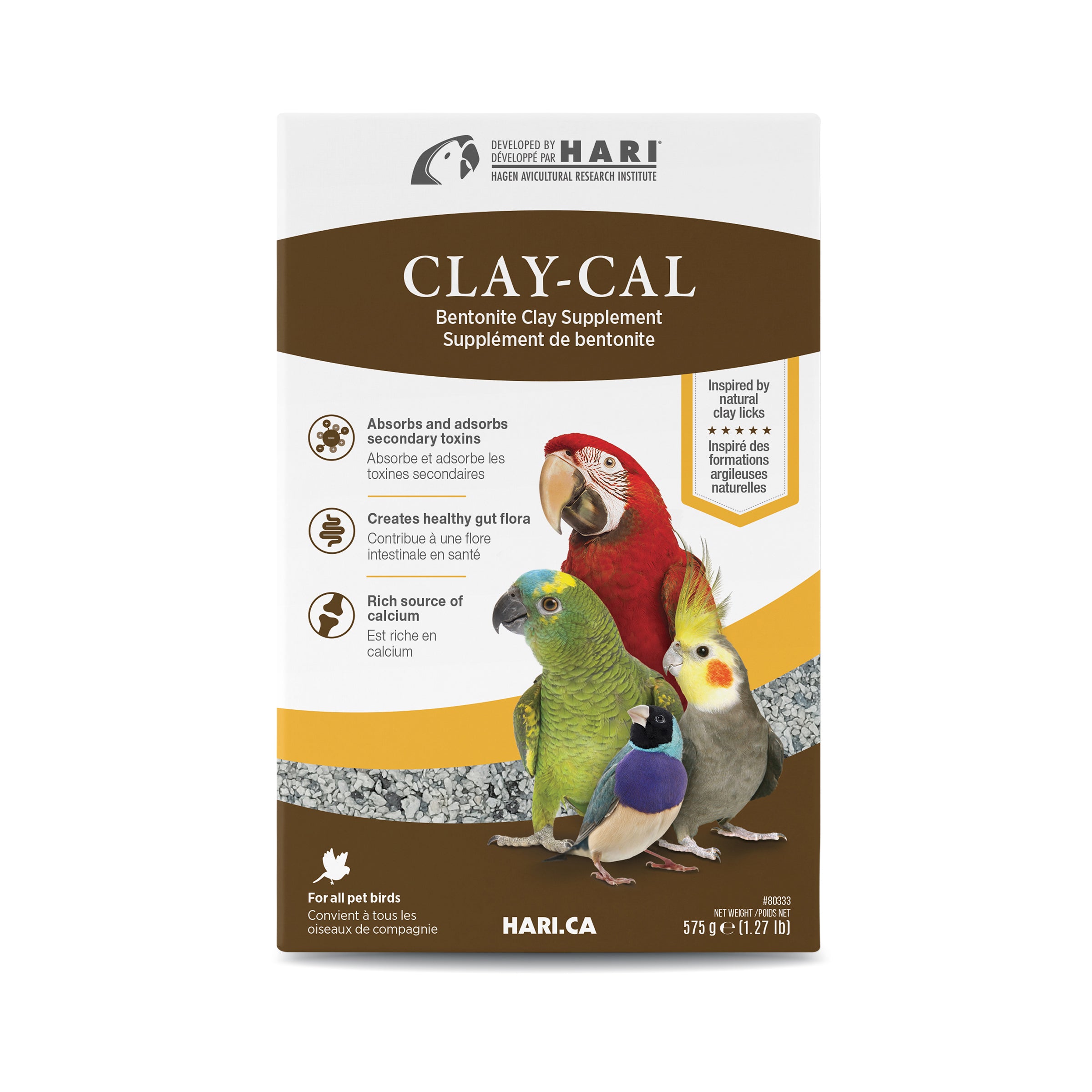 Clay-Cal Calcium Enriched Bentonite Clay 575g
